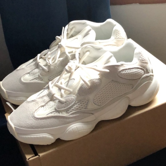 Yeezy 500 worn twice! original receipt and box - Picture 4 of 6